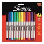 SAN37175PP Permanent Markers, Ultra Fine Point,, Assorted Colors, 12/Pack SAN37175PP