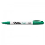 Sharpie Permanent Paint Marker, Fine Bullet Tip, Green SAN35537