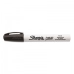 Sharpie Permanent Paint Marker, Medium Bullet Tip, Black, Dozen SAN2107615