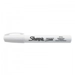 Sharpie Permanent Paint Marker, Medium Bullet Tip, White, Dozen SAN2107614