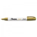 Sharpie 34937 Permanent Paint Marker, Medium Point, Gold SAN35559