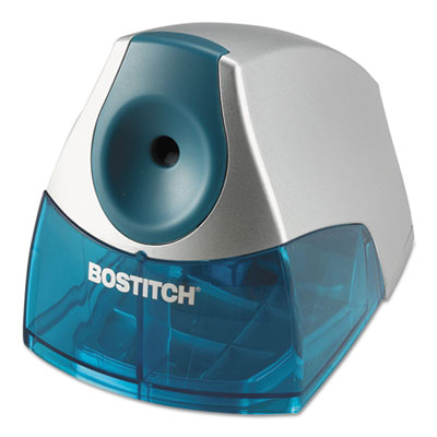 Bostitch Personal Electric Pencil Sharpener, AC-Powered, 4.25" x 8.4" x 4", Blue BOSEPS4BLUE