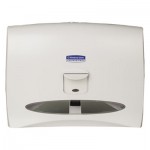 Personal Seats Toilet Seat Cover Dispenser, 17 1/2 x 2 1/4 x 13 1/4, White KCC09505