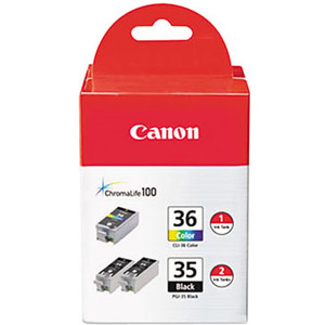 Canon PGI-35/ CLI-36 2 Black 1 Color 1509B007