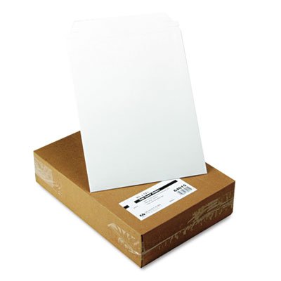 Quality Park Photo/Document Mailer, Redi-Strip, Side Seam, 9 3/4 x 12 1/2, White, 25/Box QUA64015