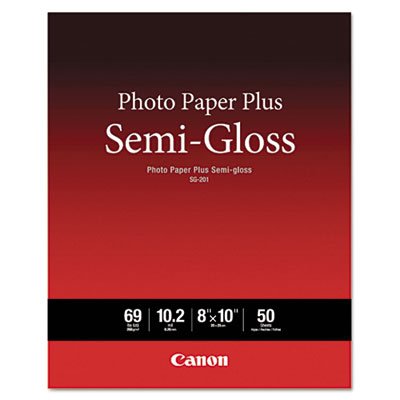 Photo Paper Plus Semi-Gloss, 69 lbs., 8 x 10, 50 Sheets/Pack CNM1686B062