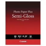 Photo Paper Plus Semi-Gloss, 69 lbs., 8 x 10, 50 Sheets/Pack CNM1686B062