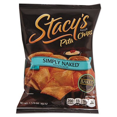 028400525466 Pita Chips, 1.5 oz Bag, Original, 24/Carton LAY52546