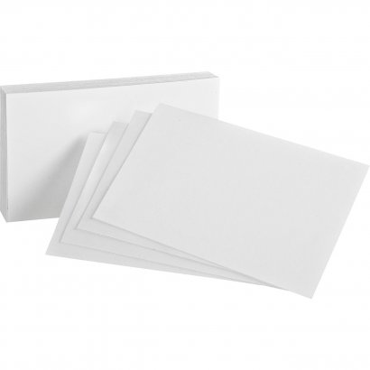 Oxford Plain Index Cards 40BD