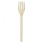 EP-S002PK Plant Starch Fork - 7", 50/PK ECOEPS002PK