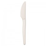 Eco-Products HY-S001 Plant Starch Knife - 7", 50/PK, 20 PK/CT ECOEPS001