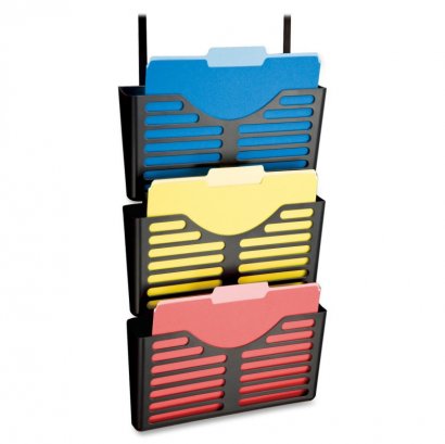 Plastic Hanging Triple Pocket File Set 80666