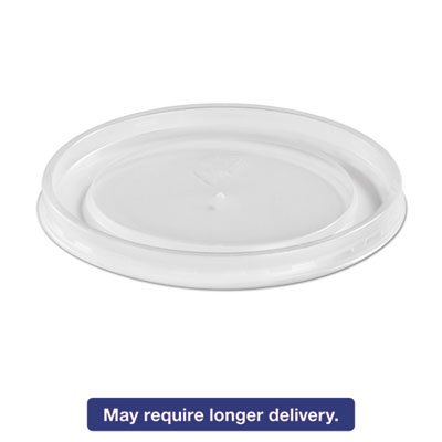 HUH 89112 Plastic High Heat Vented Lid, Fits 16-32 oz, White, 50/Bag, 10/Bags Carton HUH89112