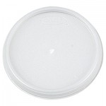 DCC 4JL Plastic Lids, 4oz Cups, Translucent, 100/Sleeve, 10 Sleeves/Carton DCC4JL