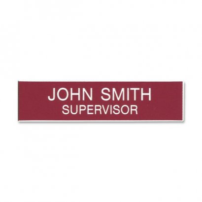 Xstamper Plastic Name Badge J11