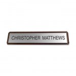 Xstamper Plastic Name Plates On Wood K81