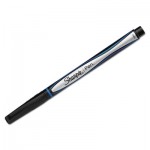 Sharpie Plastic Point Stick Permanent Water Resistant Pen, Blue Ink, Fine, Dozen SAN1742664