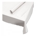 Plastic Roll Tablecover, 40" x 100 ft, White HFM113000