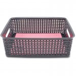 Advantus Plastic Weave Bins 40327