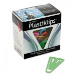 Baumgartens BAULP1700 Plastiklips Paper Clips, Extra Large, Assorted Colors, 50/Box BAULP1700