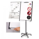 Platinum Mobile Easel, White, 29 x 41, Black Frame BVCEA48066720