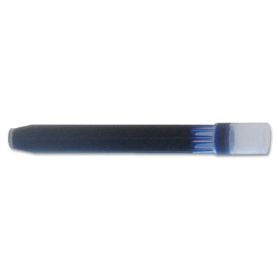 Pilot Plumix Fountain Pen Refill Cartridge, Permanent Black Ink, 12/Box PIL69100