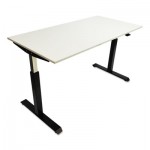 Pneumatic Height-Adjustable Table Base, 26 1/4" to 39 3/8" High, Black ALEHTPN1B