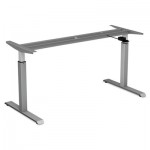 Pneumatic Height-Adjustable Table Base, 26 1/4" to 39 3/8" High, Gray ALEHTPN1G
