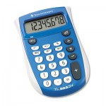 Texas Instruments 503SV/FBL/4L1/A Pocket Calculator, 8-Digit LCD TEXTI503SV