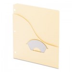 Pendaflex Pocket Project Folders, 3 Holes, Letter, Manila, 15/Pack PFX31870