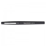Paper Mate Point Guard Flair Porous Point Stick Pen, Black Ink, Medium, Dozen PAP8430152