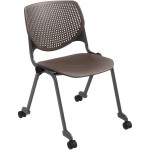 KFI Poly Caster Stack Chair With Perforated Back CS2300P18