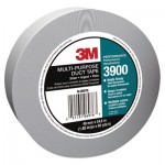 3M Poly-Coated Cloth Duct Tape, General Maintenance, 48mm x 54.8m, Silver MMM3900