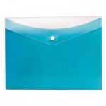 Poly Snap Envelope, Letter, Blueberry PFX95562
