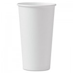 420W-2050 Polycoated Hot Paper Cups, 20 oz, White, 600/Carton SCC420W