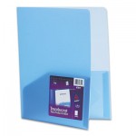 Avery Polypropylene Pocket Portfolio, Translucent Blue AVE47811