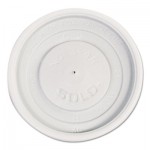 VL34R-0007 Polystyrene Vented Hot Cup Lids, 4oz Cups, White, 100/Pack, 10 Packs/Carton SCCVL34R0007