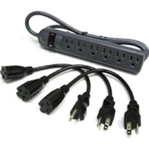 C2G Port Authority 6 Outlet Surge Suppressor 39995