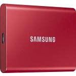 Samsung Portable SSD T7 USB 3.2 2TB (Metallic Red) MU-PC2T0R/AM