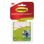 Command 17024-48ES Poster Strips Value Pack, White, 48/Pack MMM1702448ES