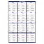 House of Doolittle Poster Style Reversible/Erasable Yearly Wall Calendar, 32 x 48, 2016 HOD3961