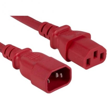 ENET Power Extension Cord C13C14-RD-3F-ENC