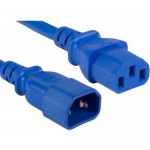 ENET Power Extension Cord C13C14-BL-8F-ENC