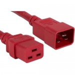 ENET Power Extension Cord C19C20-RD-3F-ENC