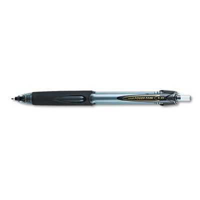 Uni-Ball Power Tank RT Ballpoint Retractable Pen, Black Ink, Bold, Dozen SAN42070