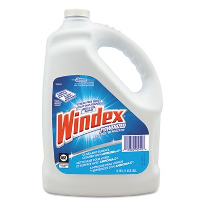 Windex DRK 90940 Powerized Formula Glass & Surface Cleaner, 1gal Bottle, 4/Carton DVO90940CT