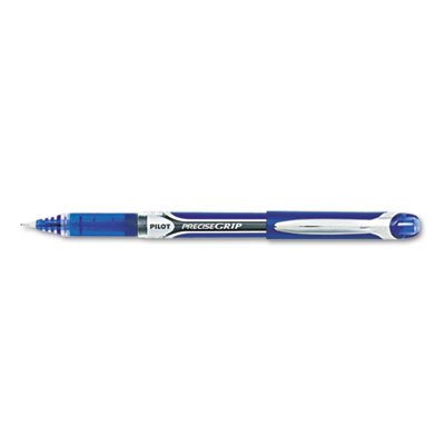 Pilot Precise Grip Roller Ball Stick Pen, Blue Ink, 1mm PIL28902