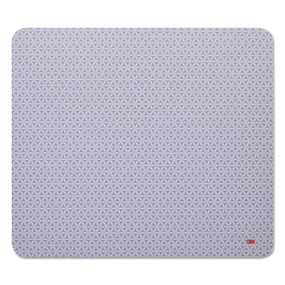 3M MP114-BSD1 Precise Mouse Pad, Nonskid Back, 9 x 8, Gray/Bitmap MMMMP114BSD1