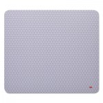 3M MP114-BSD1 Precise Mouse Pad, Nonskid Back, 9 x 8, Gray/Bitmap MMMMP114BSD1