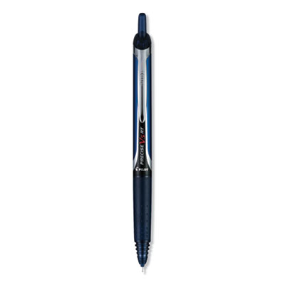 Pilot Precise V5RT Retractable Roller Ball Pen, Extra-Fine 0.5 mm, Navy Ink/Barrel, Dozen PIL13447